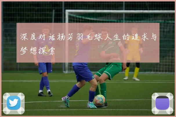 深度对话杨芳羽毛球人生的追求与梦想探索